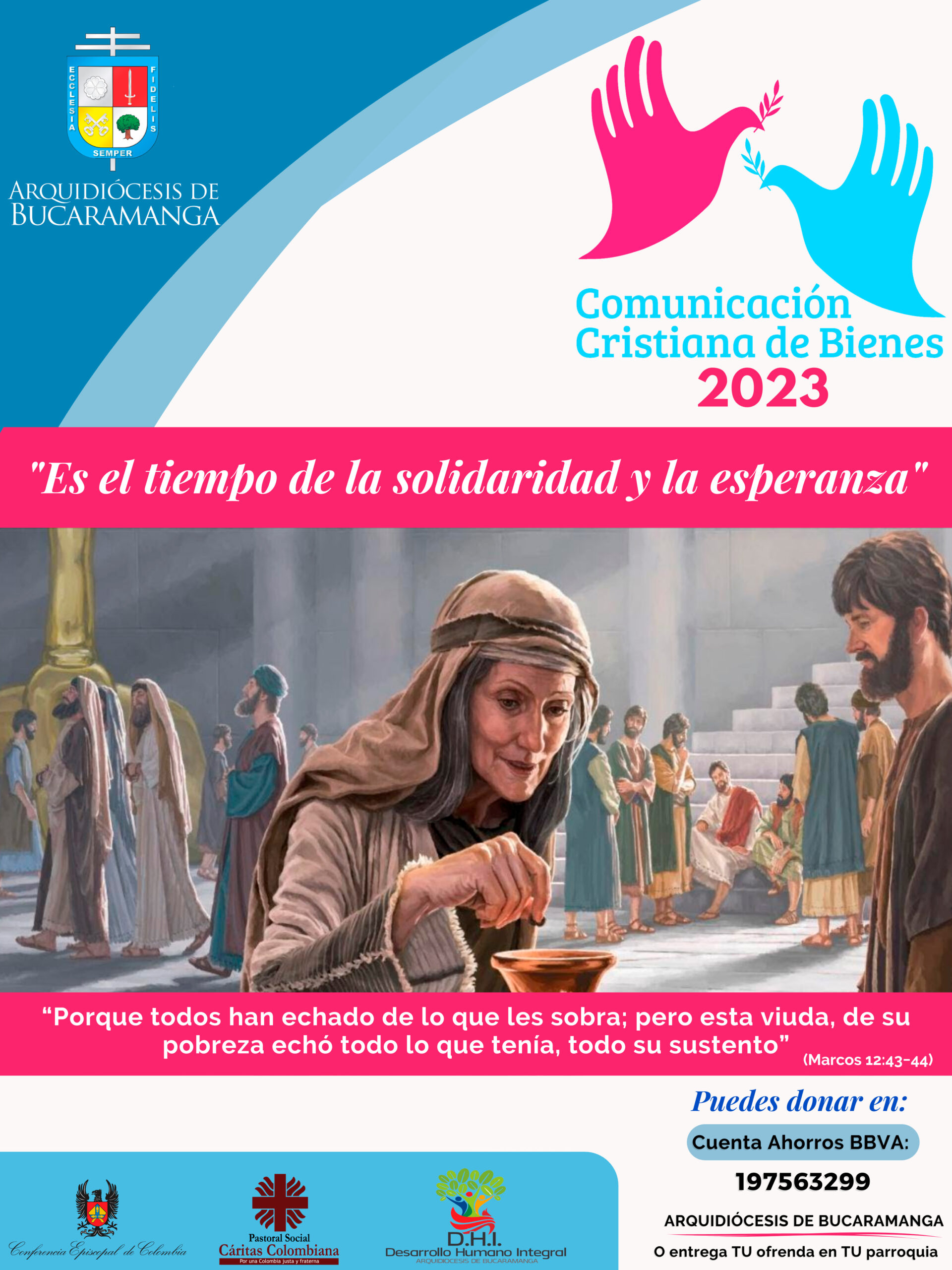 Campaña Comunicación Cristiana de Bienes Arquidiocesis de Bucaramanga